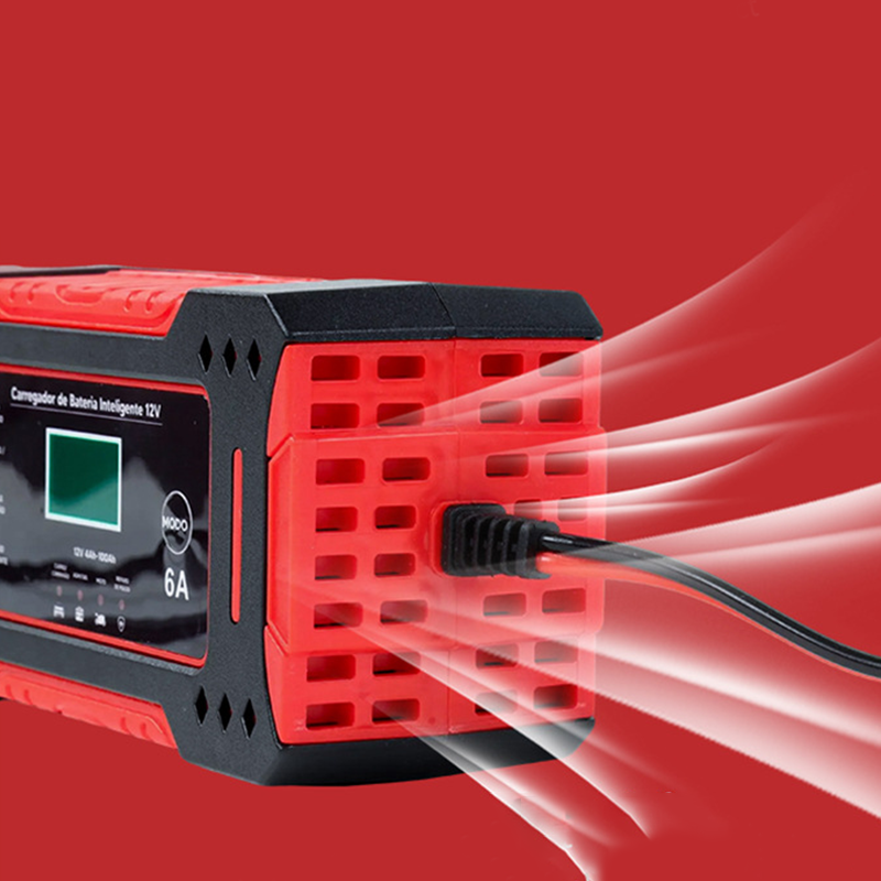 🎉 Neujahrsgeschenk – 50% RABATT!🔋Intelligenter Auto- und Motorradlader , 12V Slim Ladegerät (6A + Pulsreparatur) – Kompatibel mit Auto/Motorrad/E-Bike: Sicher & Langlebig!