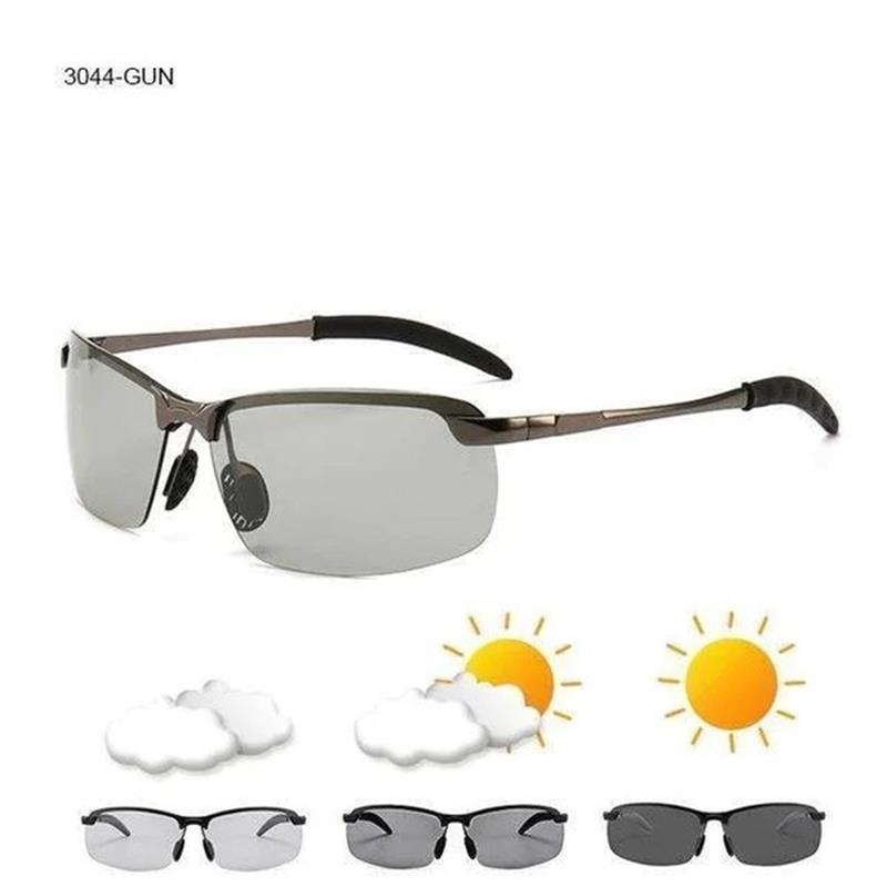 2026 Photochrome Sonnenbrille mit blendfreien polarisierten Gläsern (50 % Rabatt