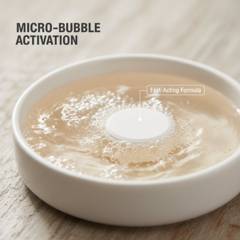 ⚗️ Anti-Schrumpf Pullover-Tabletten – Schützt die Form, Macht Weich & Farbschonend 🧺