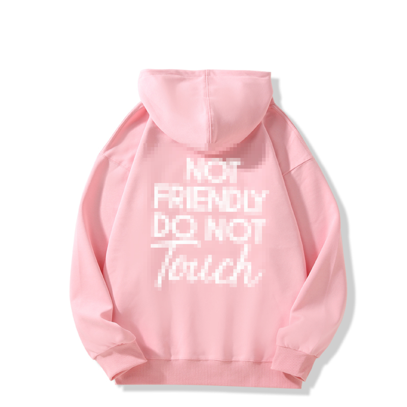 🏆NEUJAHRSANGEBOT 50% RABATT🖤 Hoodies mit dem Aufdruck "Nicht freundlich – Nicht anfassen"