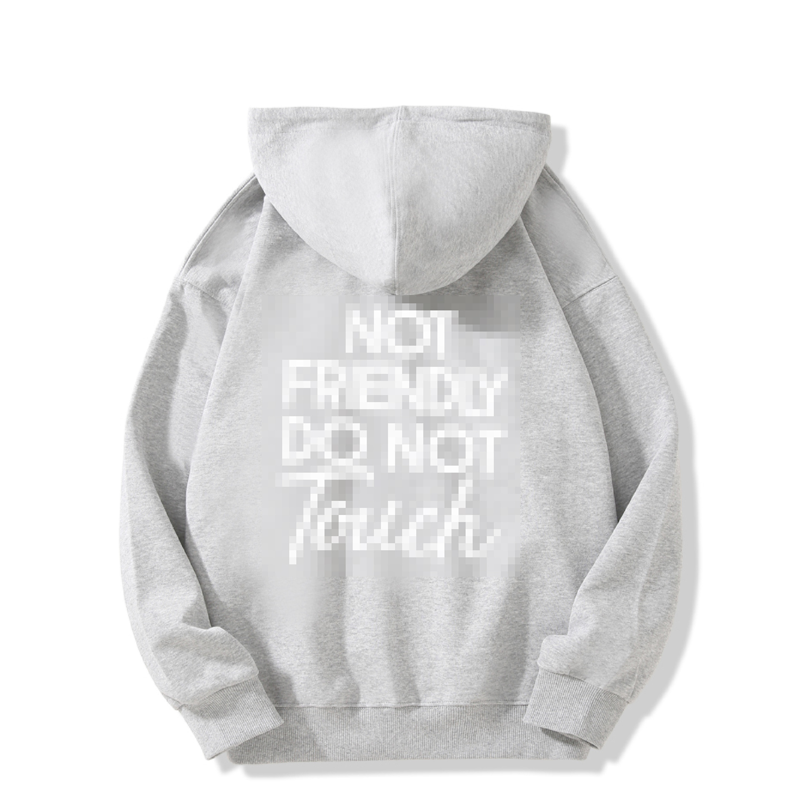 🏆NEUJAHRSANGEBOT 50% RABATT🖤 Hoodies mit dem Aufdruck "Nicht freundlich – Nicht anfassen"