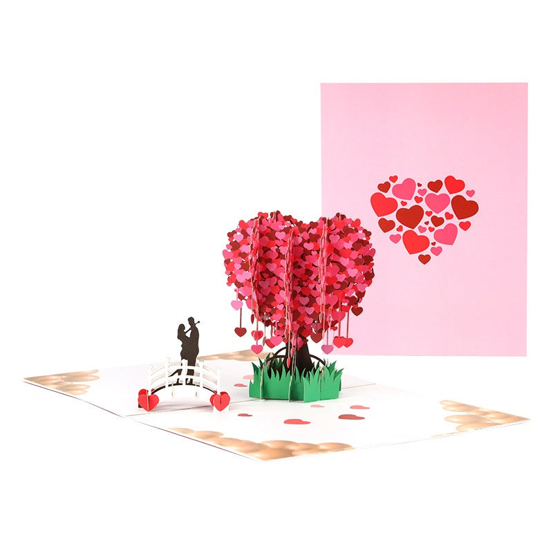 🎁Valentinstagsangebot: 60 % Rabatt💓3D-Pop-Up-Herzbaum-Grußkarte