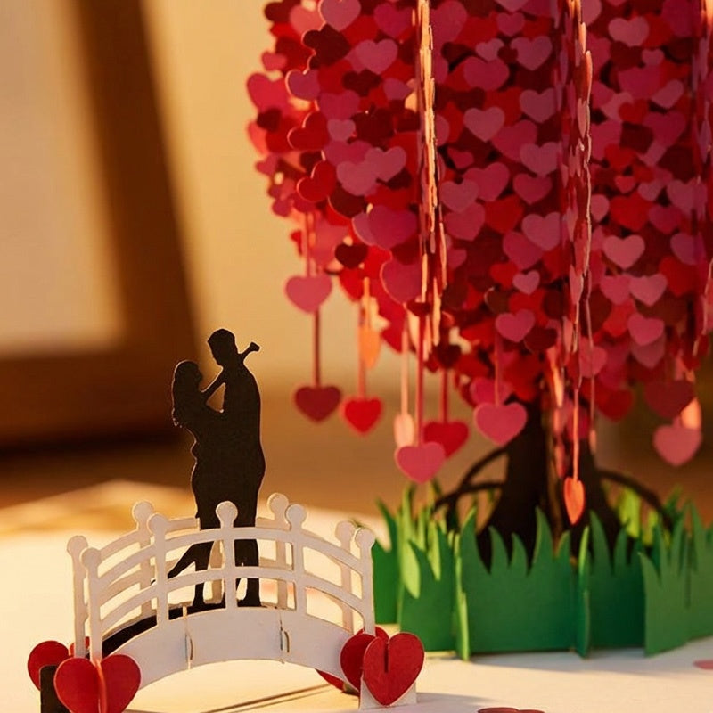 🎁Valentinstagsangebot: 60 % Rabatt💓3D-Pop-Up-Herzbaum-Grußkarte