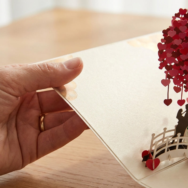 🎁Valentinstagsangebot: 60 % Rabatt💓3D-Pop-Up-Herzbaum-Grußkarte