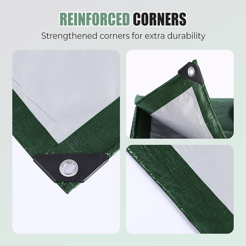 💦Wasserdichte Planenabdeckung – strapazierfähig, schimmelresistent, leicht zu reinigen