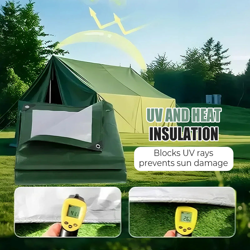 💦Wasserdichte Planenabdeckung – strapazierfähig, schimmelresistent, leicht zu reinigen