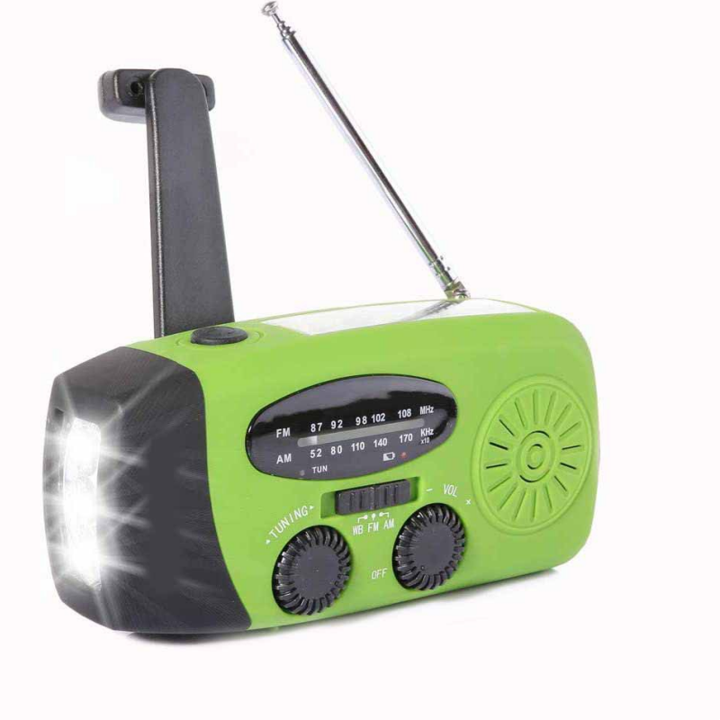 📻 60% RABATT! ☀️ Notfallradio – Solar & Kurbelbetrieb, USB-Ladung, Wetteralarm & Robust für Outdoor/Krise 🔋