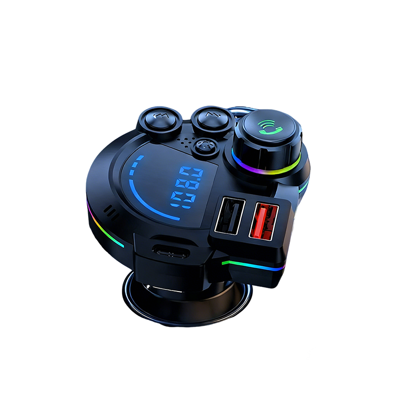 Universeller Dual-Port-FM-Bluetooth-Transmitter für das Aut