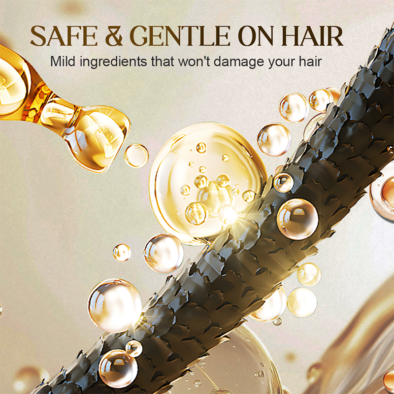 Schnellwirkender Kamm zur Abdeckung grauer Haare