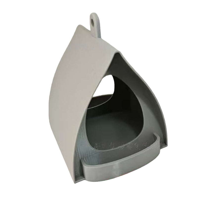 Aufhängbarer Vogelfutterspender für den Garten mit Dach