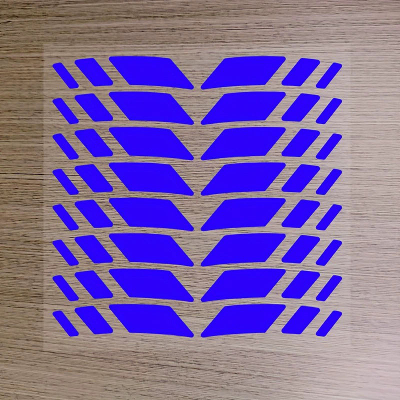 Reflektierende Felgenaufkleber für Motorräder