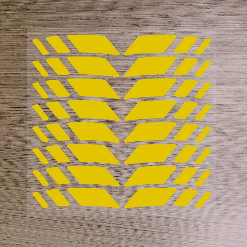 Reflektierende Felgenaufkleber für Motorräder