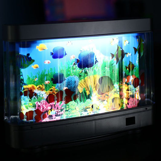 Künstliche tropische Fisch-Aquarium-Lampe ✨ Beruhigendes Licht & lebendige Unterwasser-Atmosphäre 🎁 Jetzt im Angebot – zeitlich begrenzter Rabatt!