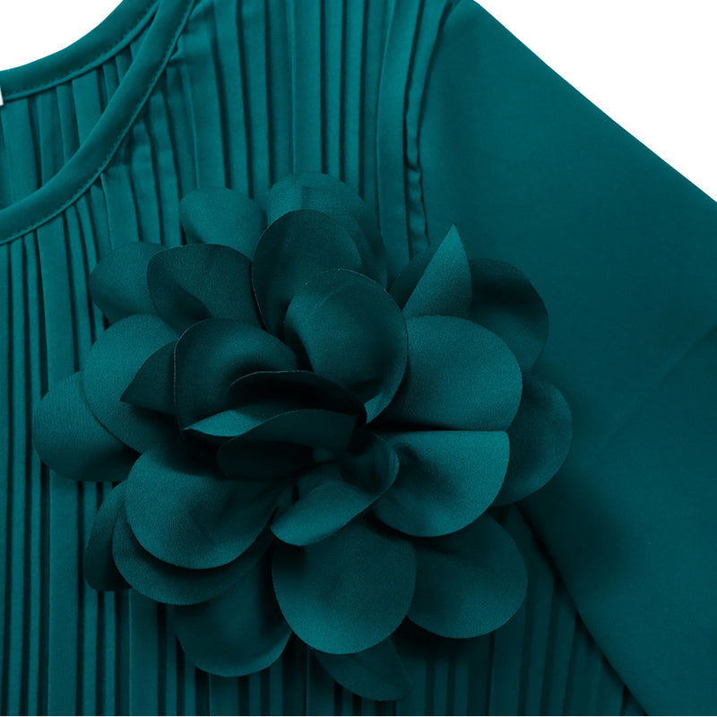 💝💝 50 % Rabatt 👗✨ Damen-Plissee-Midikleid mit Gürtel: zeitlose Eleganz und raffinierter Stil, perfekt für jeden Anlass 💖🌸