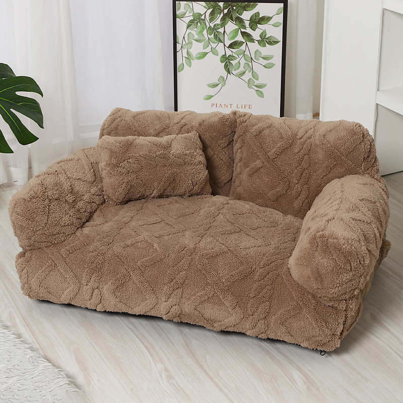 ✨🔥Plüschiges, beruhigendes Haustier-Sofa mit abnehmbarem Bezug🛋️