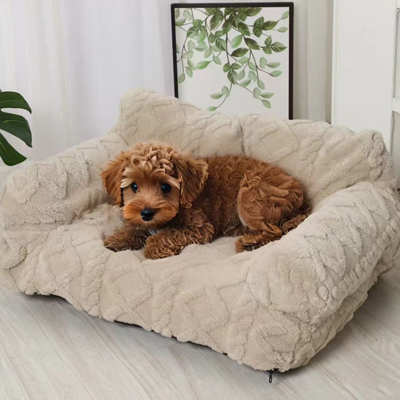 ✨🔥Plüschiges, beruhigendes Haustier-Sofa mit abnehmbarem Bezug🛋️