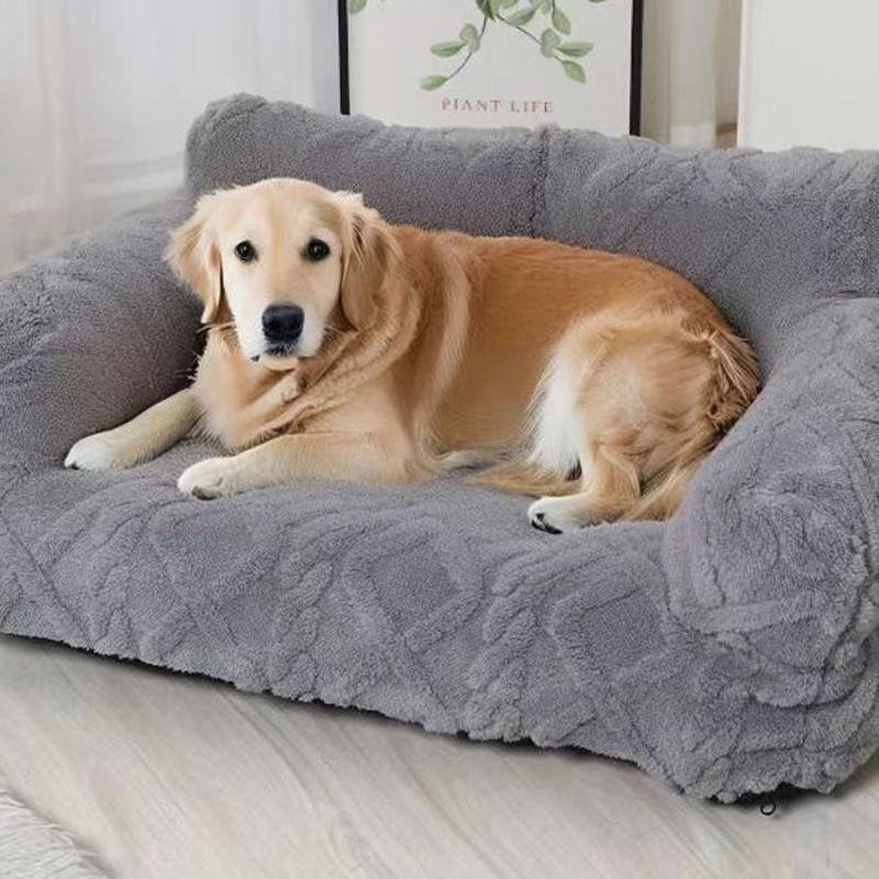 ✨🔥Plüschiges, beruhigendes Haustier-Sofa mit abnehmbarem Bezug🛋️