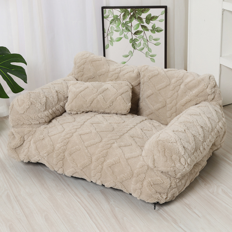 ✨🔥Plüschiges, beruhigendes Haustier-Sofa mit abnehmbarem Bezug🛋️