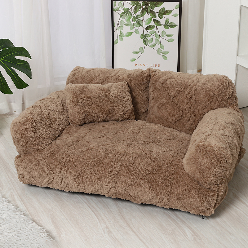✨🔥Plüschiges, beruhigendes Haustier-Sofa mit abnehmbarem Bezug🛋️