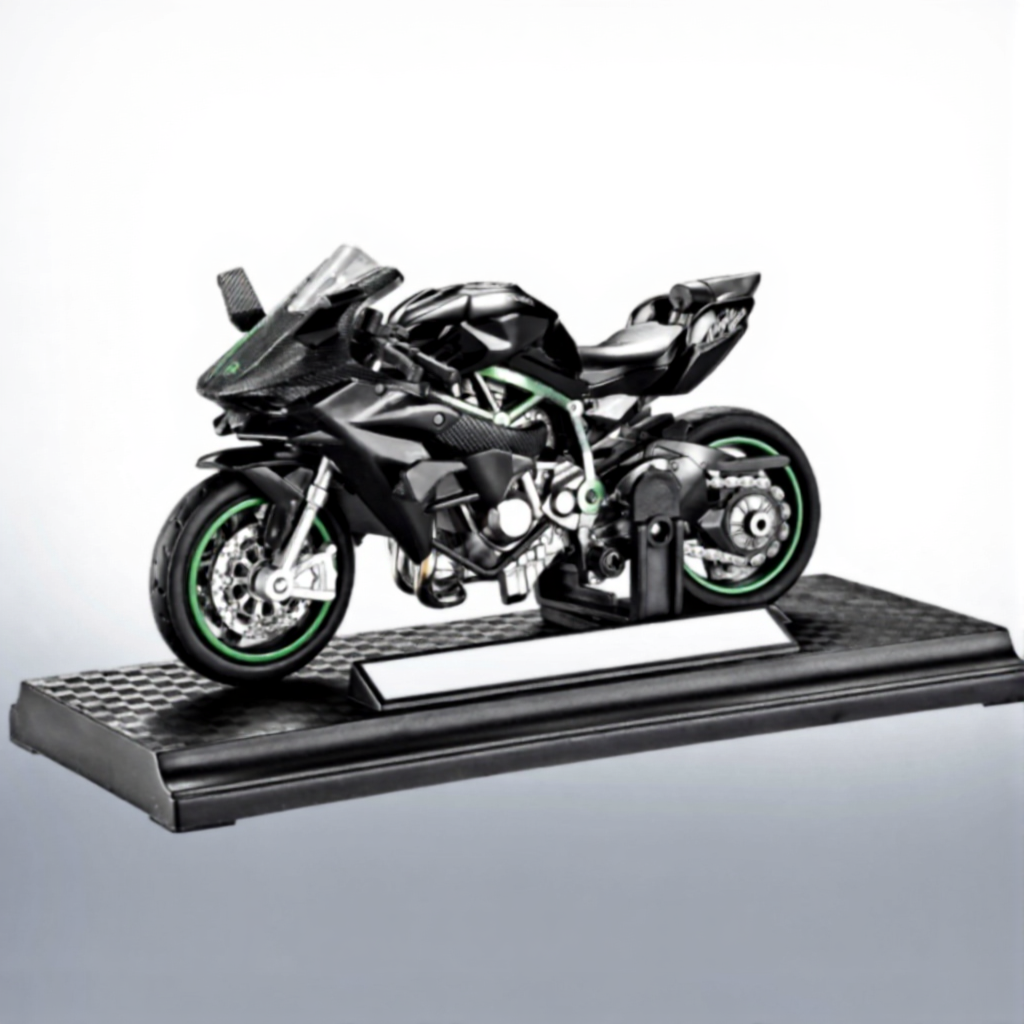 Kuschelwohl 1:12 Motorradmodell – Detailreiches Sammlerstück, Weihnachts-Special 🎄🎁